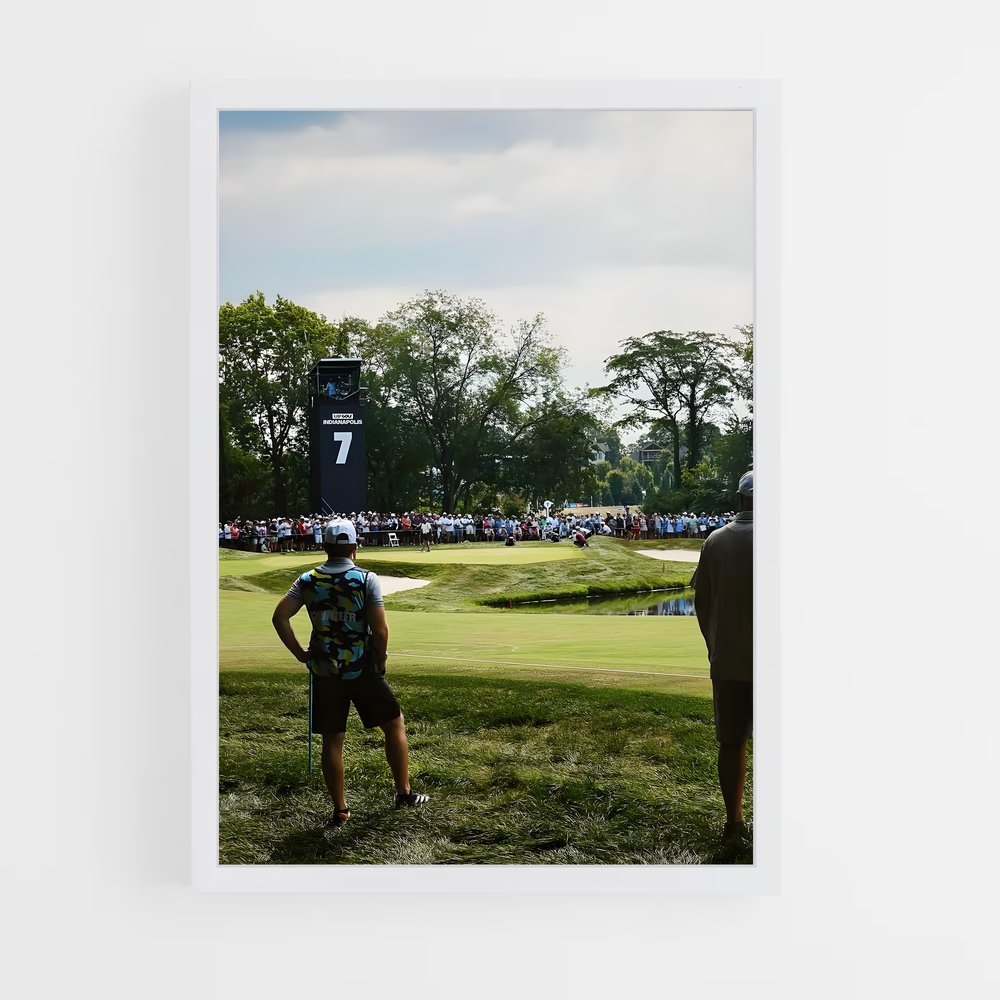 Poster Swing Éclair – affiche Golf (vue 3)